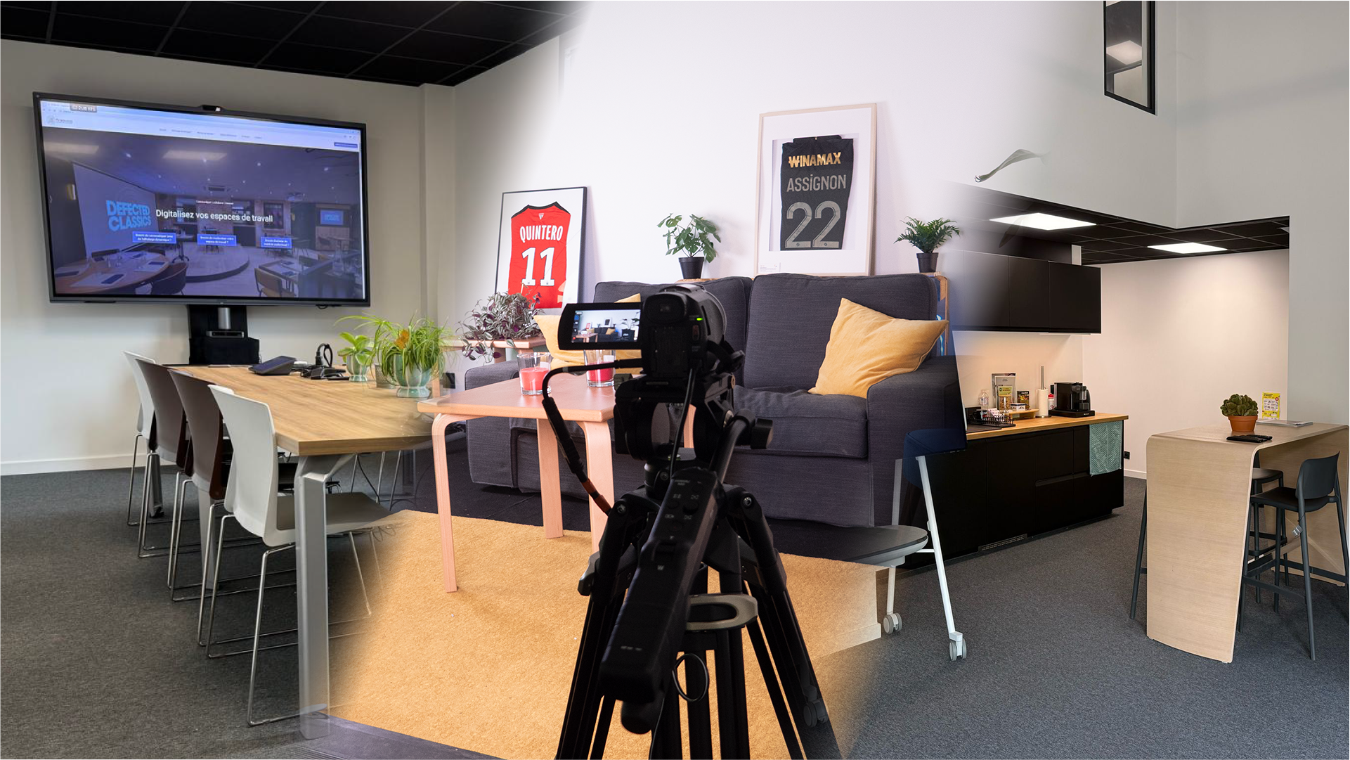 Photographie du studio by TV Wonder avec décor naturel